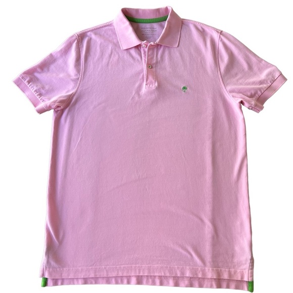 Lilly Pulitzer Other - Lilly Pulitzer, Mens Stuff, Pink, Collared, Short Sleeve, Wellington Polo Shirt
